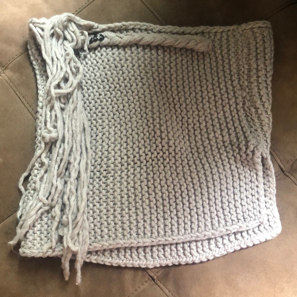One of a kind over the shoulder dress wrap